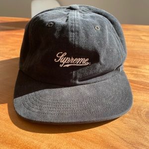 SUPREME LEATHER STRAP ADJUSTABLE HAT